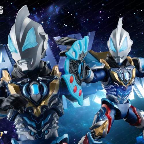 新品布鲁可奥特曼群星S版第1弹新品整盒迪迦捷德新款积木人玩具