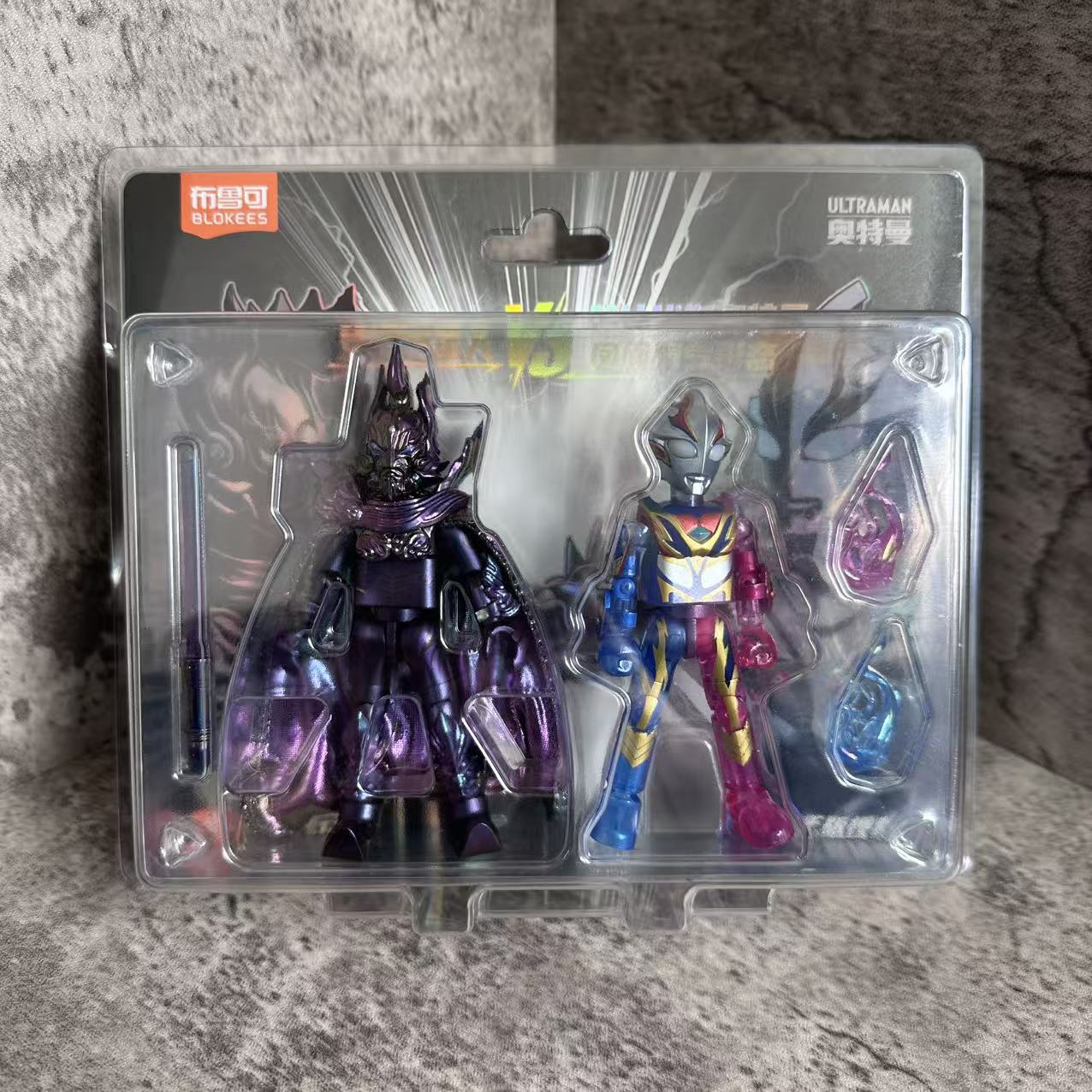 布鲁可2025年限量版吊卡追光之旅安培拉星人vs梦比优斯奥特曼