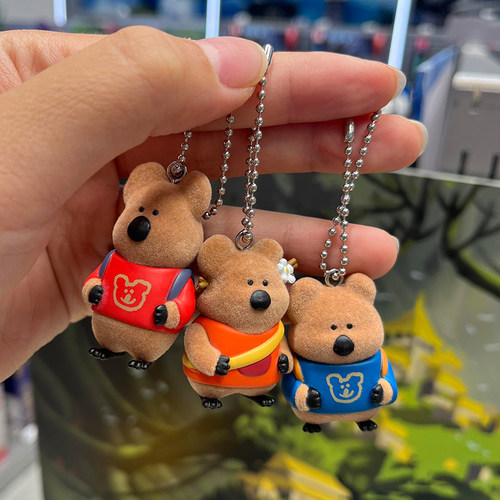 柿子椒熊挂件盲盒校园好友系列