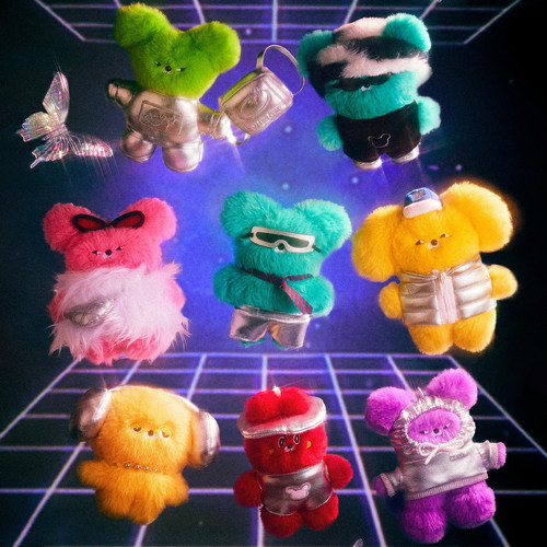 WASABIBEAR芥末熊盲盒毛绒挂件