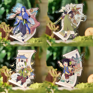 摩谷屋罗小黑寻踪系列亚克力立牌鹿野战记2官方联名周边moregoods