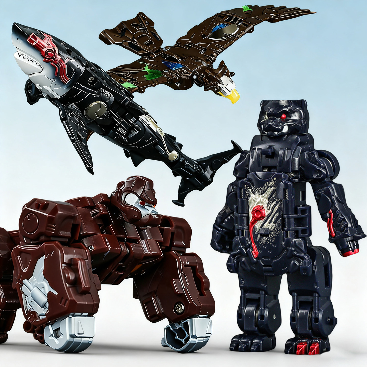 猛兽匣甩手盲盒变形方块玩具