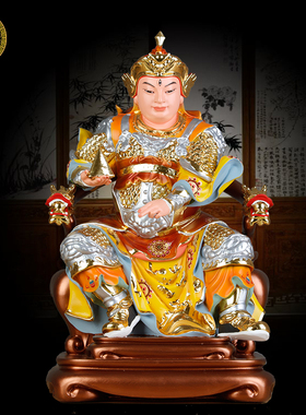 神像树脂马王爷供奉摆件