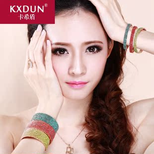 卡希盾手链女韩 简约时尚个性学生姐妹闺蜜欧美潮人森系配饰MX921