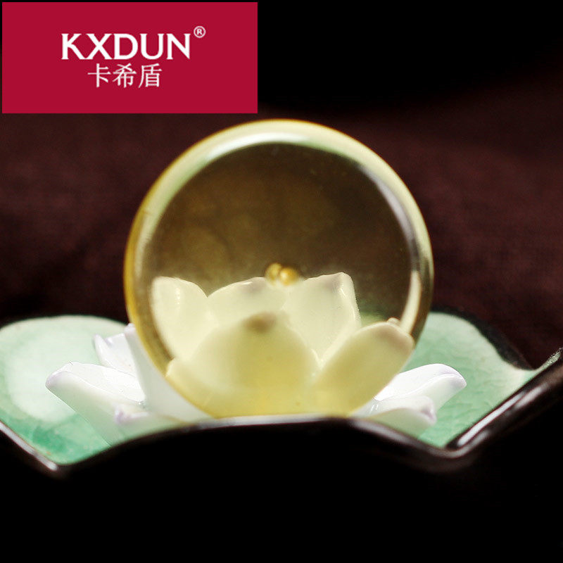 KXDUN/卡希盾原石原矿天然琥珀金珀平安扣吊坠佛珠饰品配件gs1222