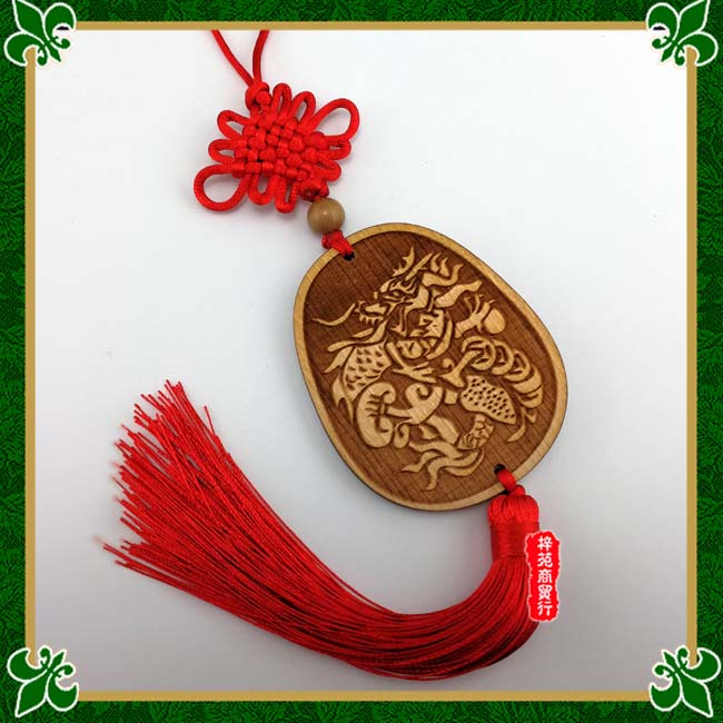 门衛宝挂件 桃木雕 中式家居门对门厅挂饰冲