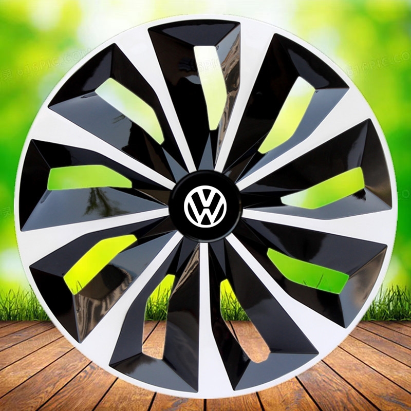 适用大众新老款捷达轮毂盖R14寸波罗Polo桑塔纳轮毂罩车铁圈装饰