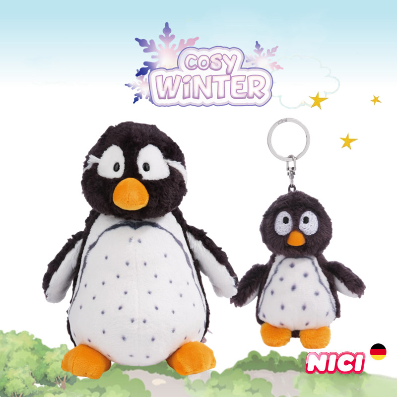 nici冬季新品企鹅毛绒玩具公仔