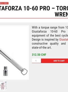 蝴蝶效应effetto GIUSTAFORZA 10-60Nm 扭力扳手自行车修车工具
