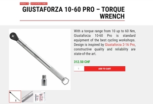 蝴蝶效应effetto GIUSTAFORZA 10-60Nm 扭力扳手自行车修车工具