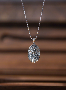 3velo自行车项链信仰好物925银