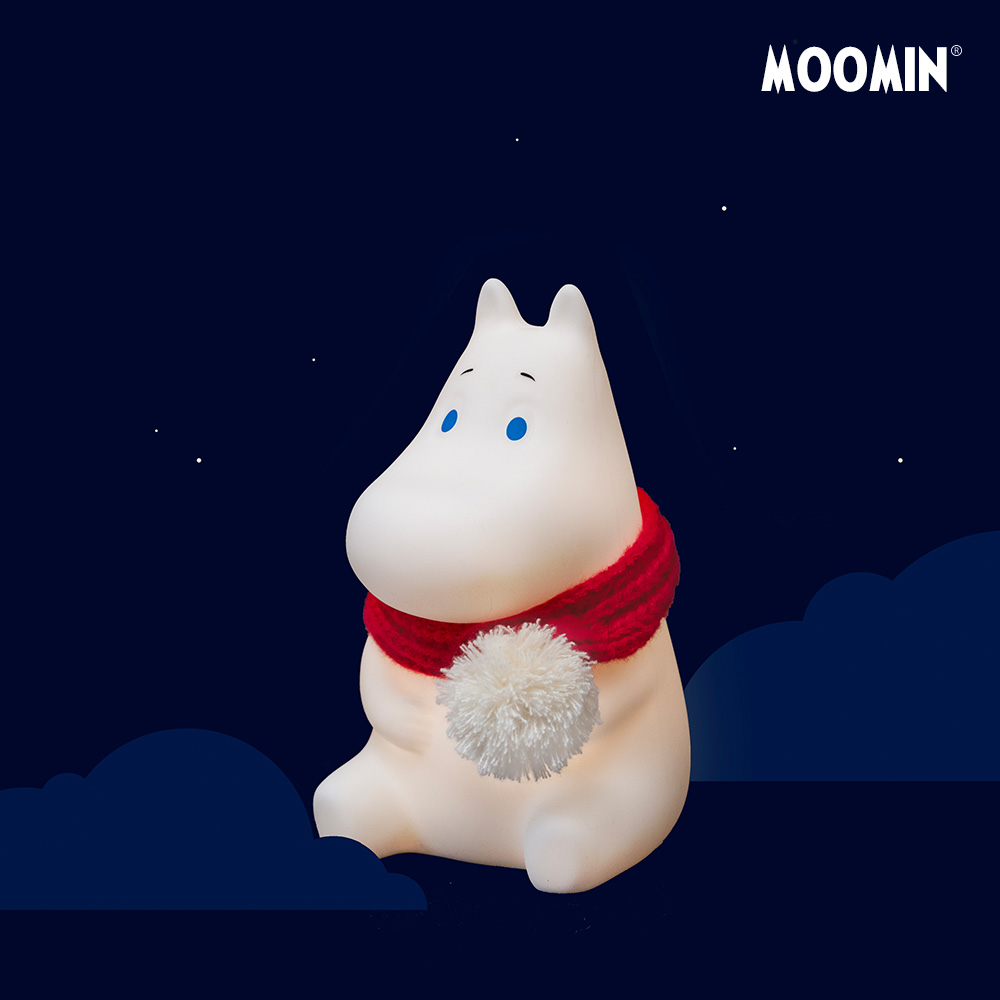 moomin官方姆明硅胶拍拍灯节能