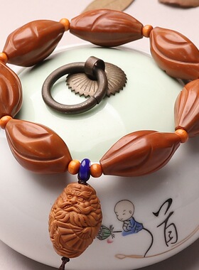 17mm橄榄核钟馗手串14