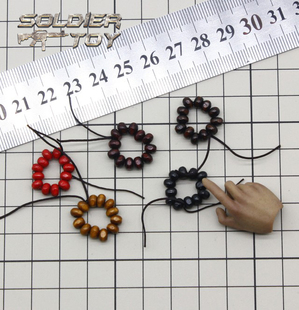 现货1/6兵人人偶模型散件 手串珠手腕遮挡