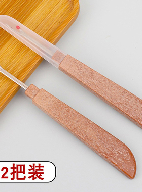 拆线刀快速仿木柄刺绣拆线器家用裁衣拆线工具十字绣挑线割线器