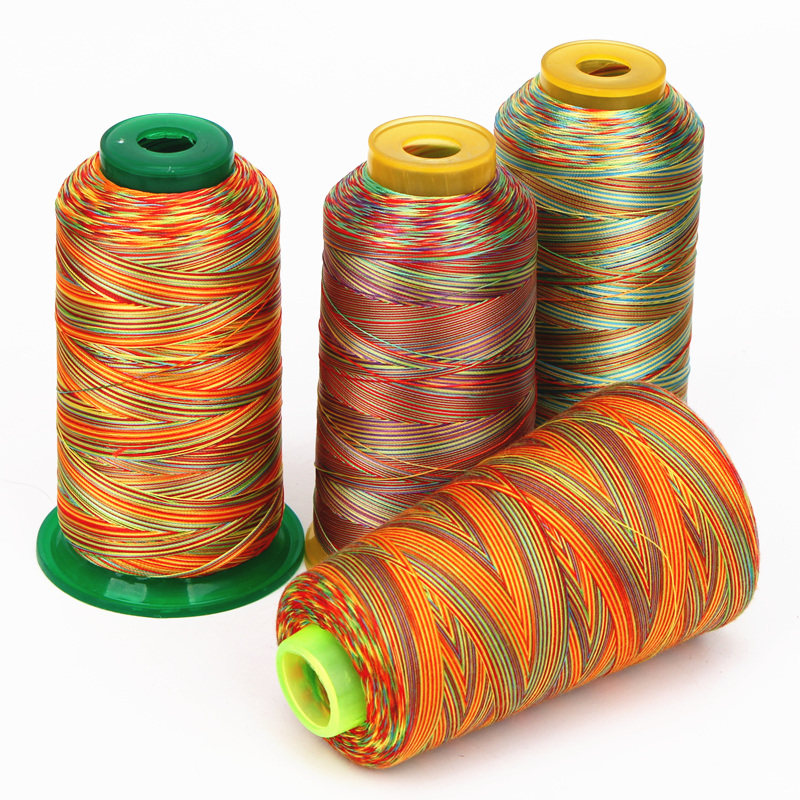 七彩缝纫机线彩色高强度缝纫线彩色渐变线宝塔线缝衣线彩虹线,居家布艺,线,淘宝优惠券,粉丝福利购,淘宝优惠卷
