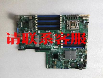 SC-R6110-S2服务器双路1366主板超微X8DTU-议价出售