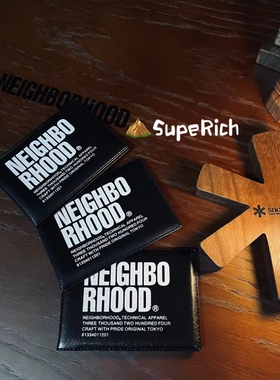 包邮ID CARD CASE 23FW行驶证皮套NBHD驾驶证身份证银行卡包证件