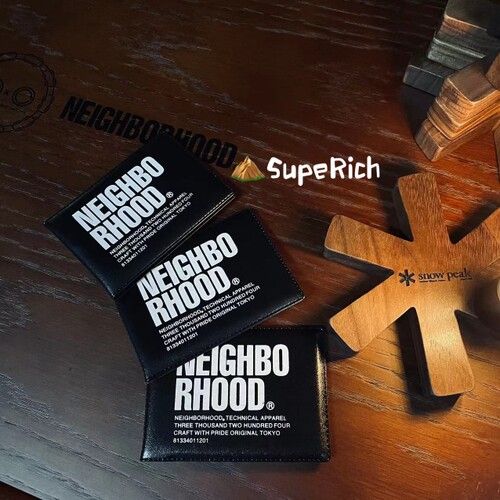 包邮ID CARD CASE 23FW行驶证皮套NBHD驾驶证身份证银行卡包证件