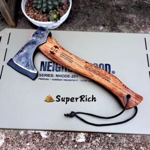 NBHD手工全钢锻打斧头户外露营野营便携开山斧子手斧战斧劈柴 包邮