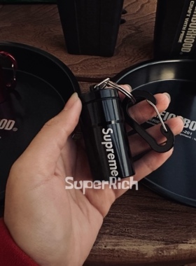 包邮sup密封罐户外灭烟随身便携烟灰缸药丸储存防水罐钥匙扣挂件