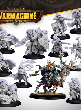 钢铁国度黄昏Warmachine: Dusk Ghosts of Ios Command Cadre