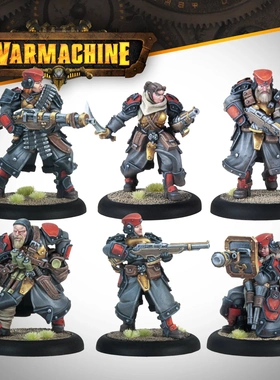 钢铁国度卡铎Warmachine: Winter Korp Infantry B