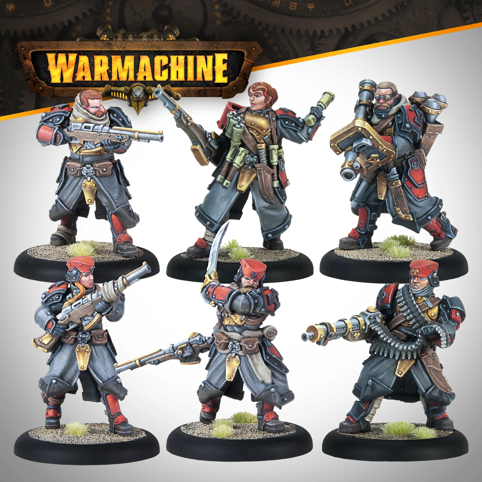 钢铁国度卡铎Warmachine: Winter Korp Infantry A