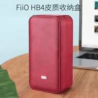 FiiO / bay tự hào HB4 người chơi tai nghe cáp dữ liệu hộp lưu trữ da Bluetooth gói hoàn thiện kỹ thuật số chống bụi - Lưu trữ cho sản phẩm kỹ thuật số tui dung tai nghe