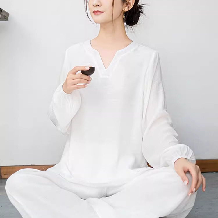 2025年禅意女士改良版太极服