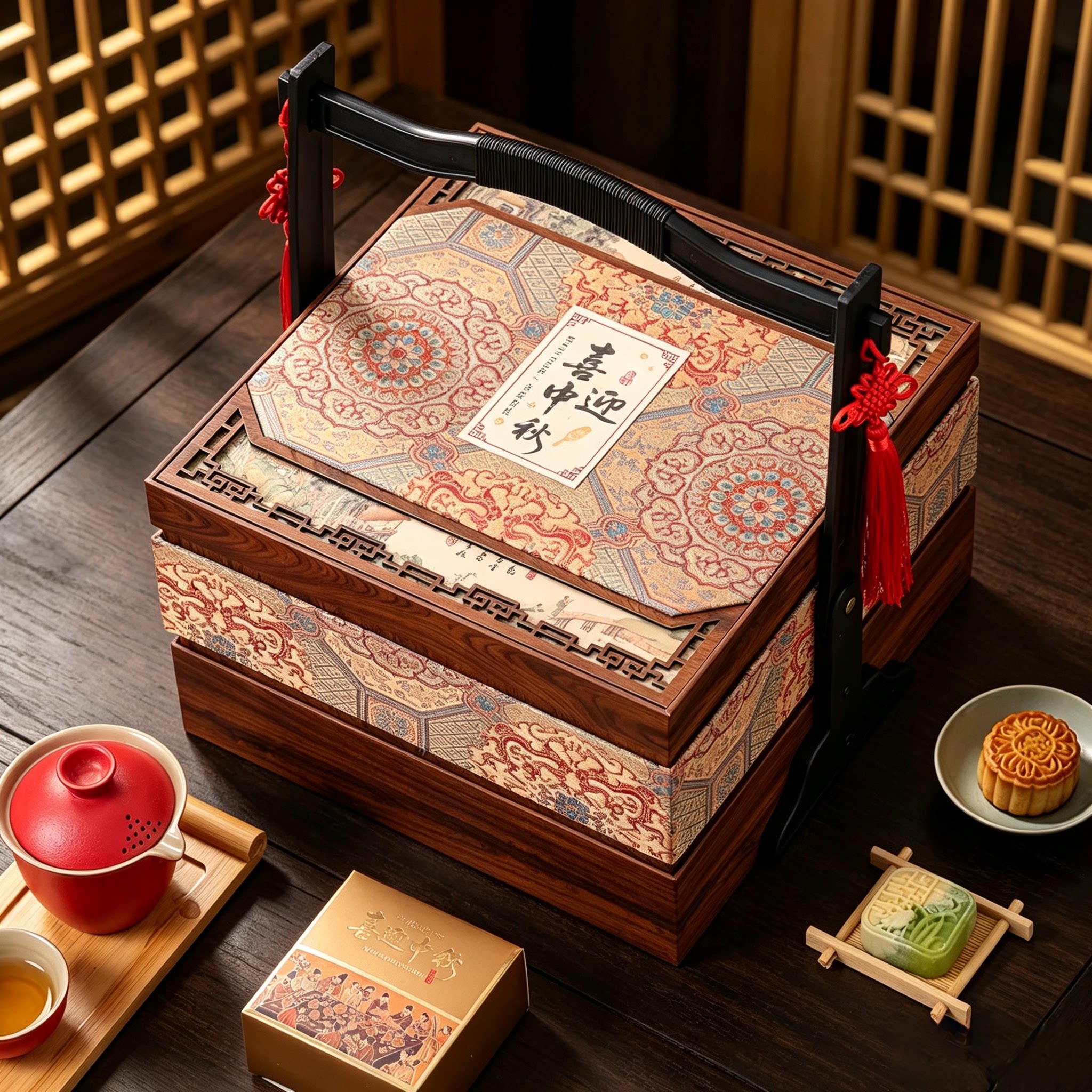高档中秋月饼礼盒包装盒8粒/10粒