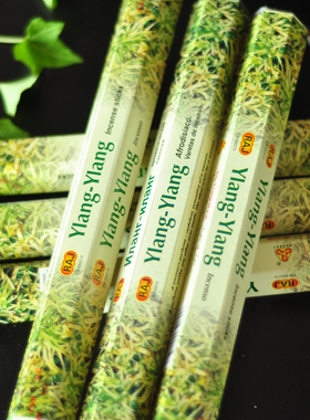 依兰Ylang-Ylang原装进口正品RAJ印度香天然手工熏香香薰线香长香