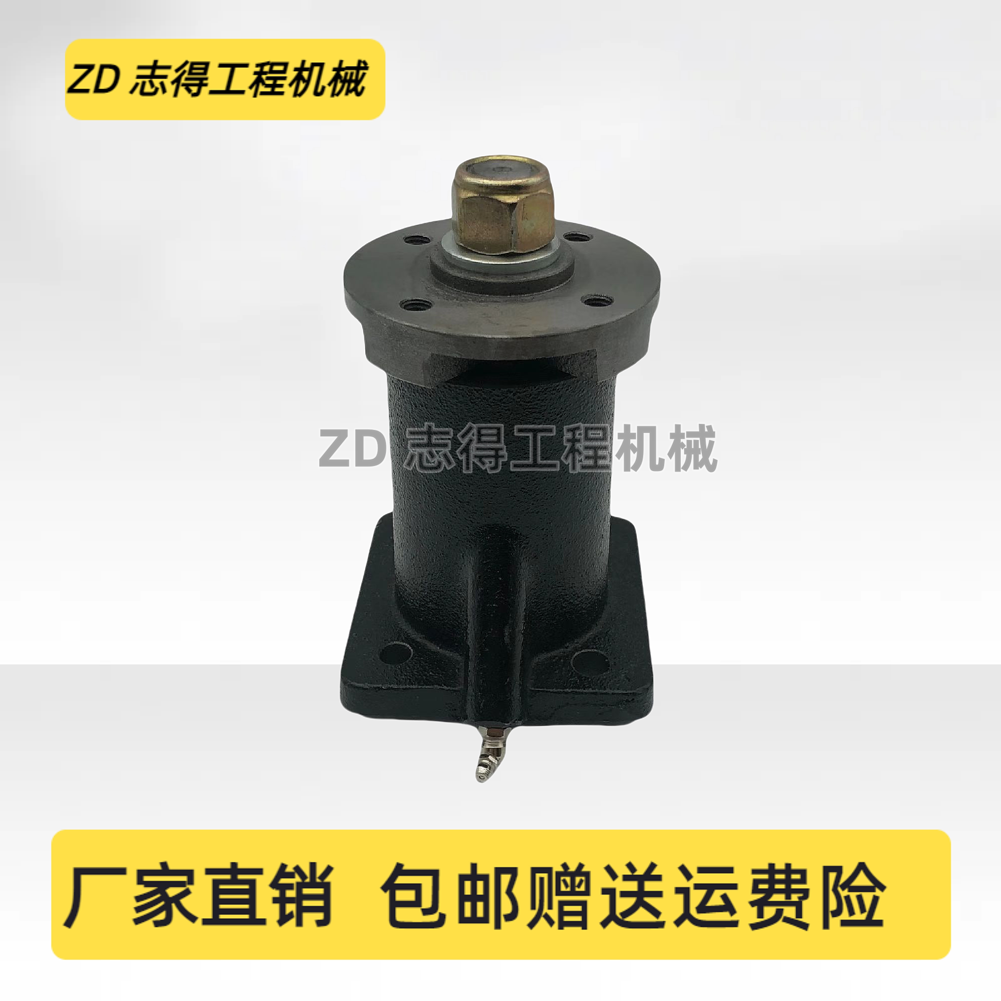挖掘机三一485神钢530 450-6加藤1430发动机三菱风扇支架风扇底座