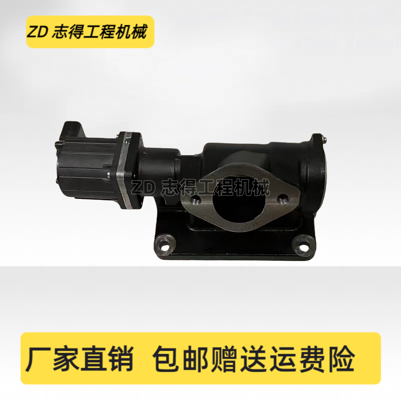 日立ZX490-3 490-5A五十铃6UZ1发动机废气循环EGR电磁阀挖机配件