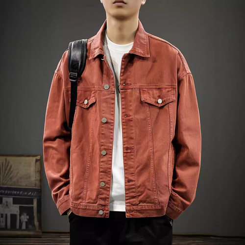 Oversize牛仔外套男秋季夹克