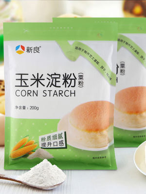 玉米定粉淀粉水勾芡厨房炒菜新良烘焙家用食用粟粉生粉烹调勾芡