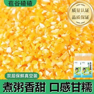 2024新玉米渣大小碴子50g5斤农家笨碴子苞米糁棒子糁粗粮五谷杂粮