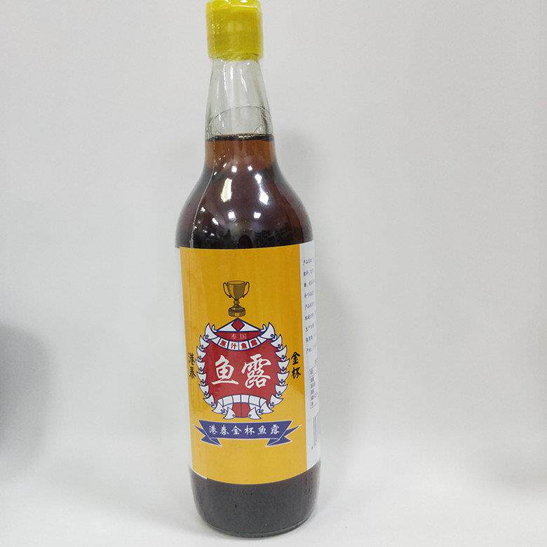金杯鱼露750ml东南亚料理原汁鱼露炒菜凉