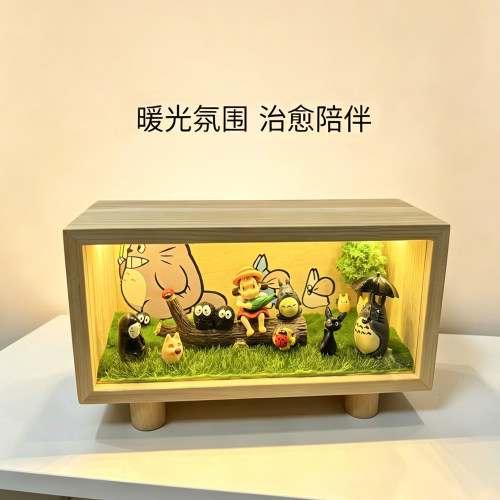 生日礼物送女生胖猫小煤球手办小夜灯男女孩闺蜜520节日儿童礼品