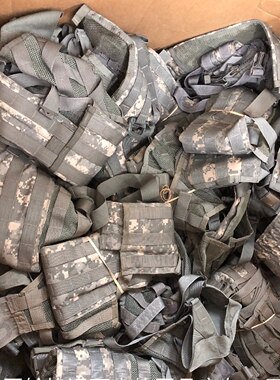 美军配发库存原品ACU战术背心FLC MOLLE II正品