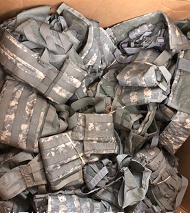 II正品 MOLLE 美军配发库存原品ACU战术背心FLC