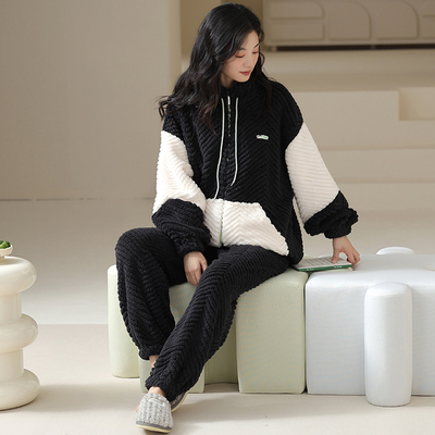 长腿睡衣冬季加长版高个子加厚女