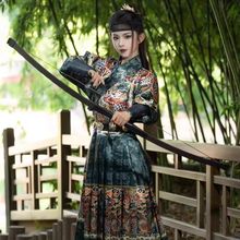 原创明制汉服锦衣卫飞鱼蟒袍贴里男女同款春秋古风男装飞鱼服夏季