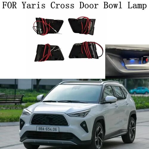 2024 YARIS CROSS 門碗燈 藍光 內門碗燈 一組4門 七彩可变色