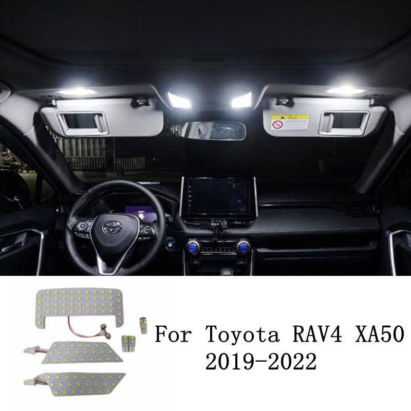 适用19-22款丰田RAV4 5代 荣放威兰达专用LED房灯 室内灯阅读灯