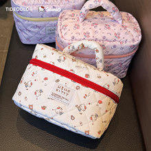 三丽鸥联名 hellokitty便携手提化妆包女可爱大容量洗漱包收纳包