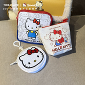 正版 带标 三丽鸥可爱零钱小包女孩hellokitty收纳耳机包儿童钱包
