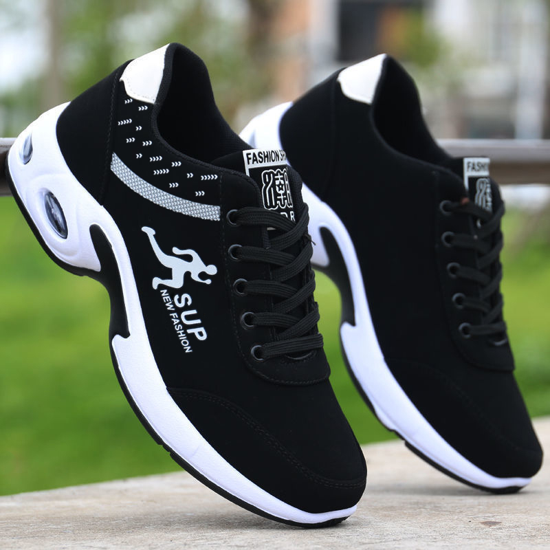 男鞋秋季2025新款防水皮面休闲运动鞋男士冬季加绒保暖棉鞋工作鞋