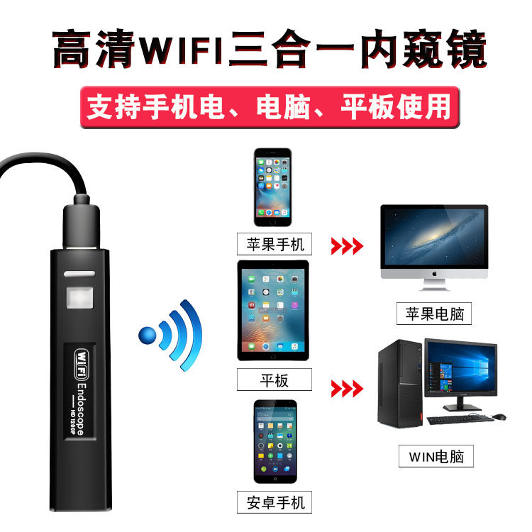 high definition 3.8mm Hard-line Android mobile phone Industry Endoscope automobile repair Unlock The Conduit camera lengthenin the Electronic/Electrician , Burglar alarm equipment and systems , Stand-alone home smoke detectors  category - from Buy2taobao.com to provide professional Taobao agent buy service