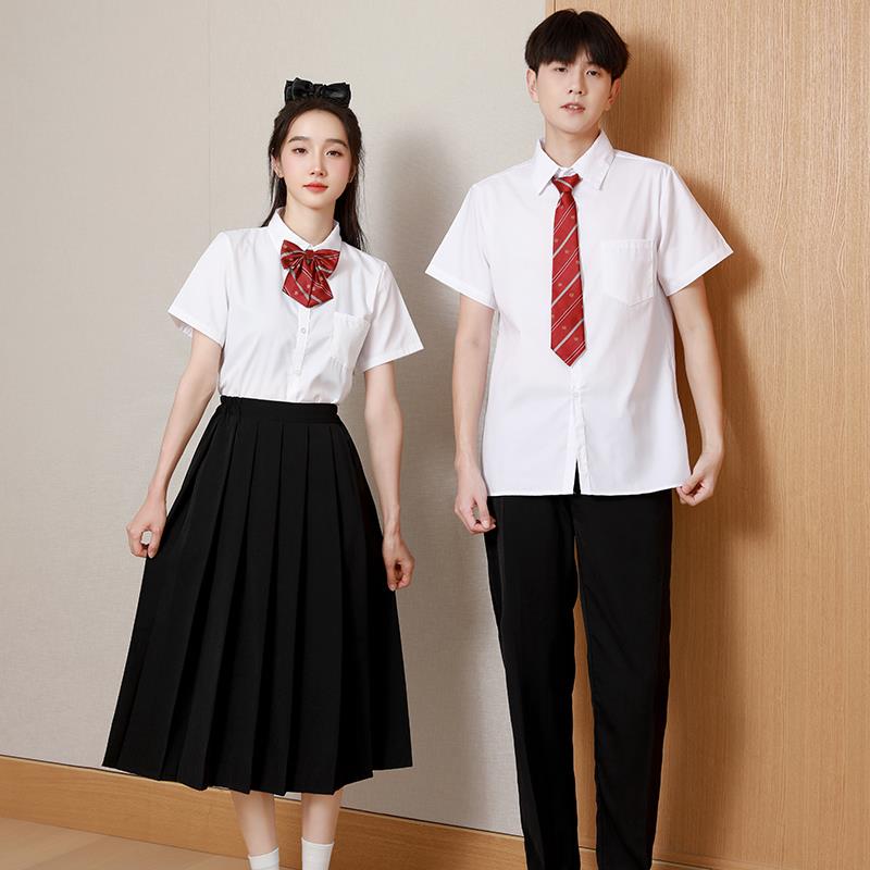班服诗歌朗诵比赛套装英伦学院风班服初中生学生高中生合唱演出服
